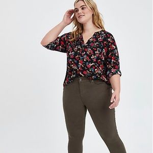 Torrid Harper 3/4 sleeve
